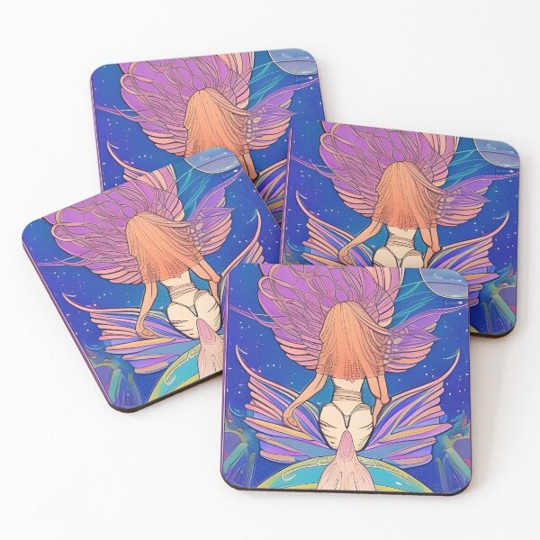 Item preview, Space Mermaid - Doof Fairies designed and sold by NomadicCreative.
