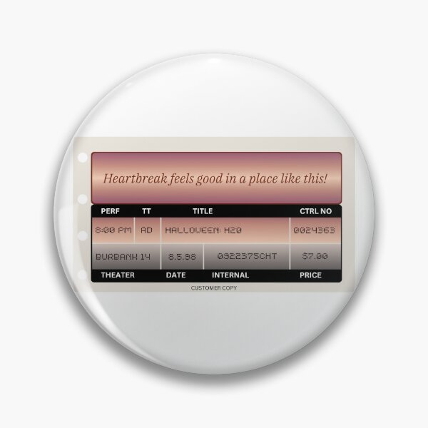 Item preview, Halloween: H20 Movie Theater Ticket Stub Horror Film AMC designed and sold by franklinfargo.