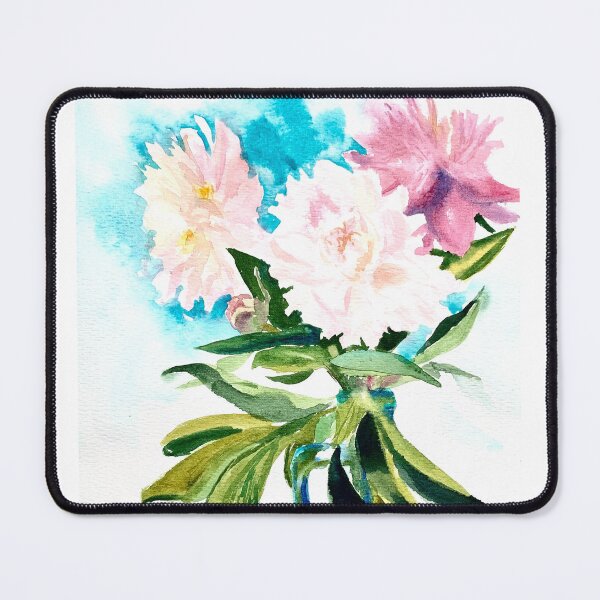 Item preview, Lovely peony flowers in vase designed and sold by DaryaGeft.