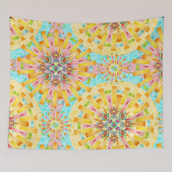 Item preview, Primavera Pastel Asymmetric designed and sold by PatriciaSheaDesigns.