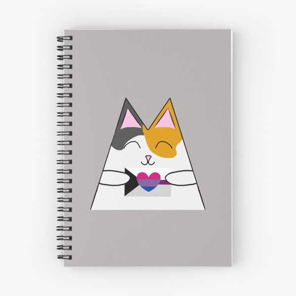 Item preview, Calico cat biromantic demisexual pride  designed and sold by kelseyca.