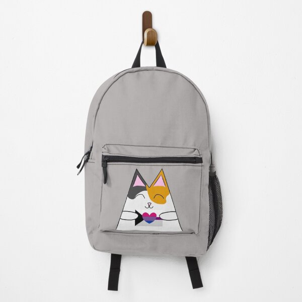 Item preview, Calico cat biromantic demisexual pride  designed and sold by kelseyca.