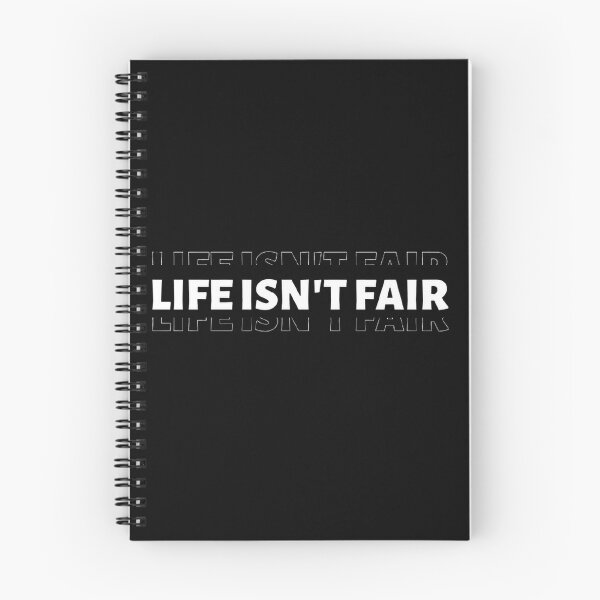 Item preview, Life isn't fair designed and sold by Jurke-333.