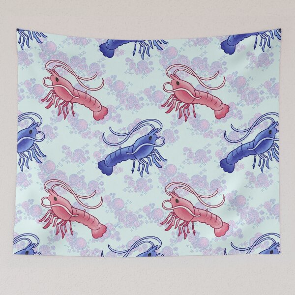 Item preview, Shrimp Pattern designed and sold by aquaspider.