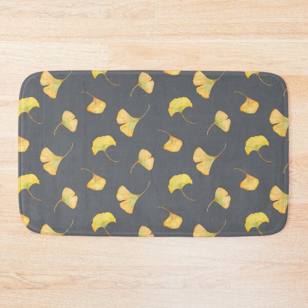 Item preview, Watercolor green yellow ginkgo  designed and sold by inkbearblue.