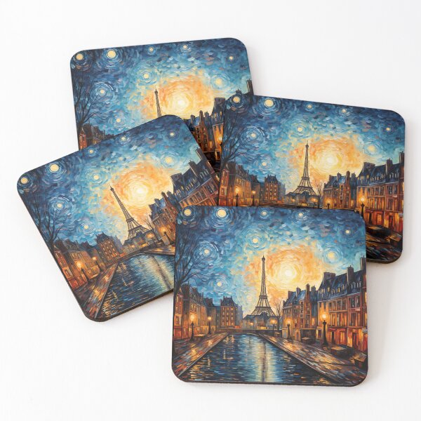 Item preview, Eternal Paris: A Captivating Painting of the Eiffel Tower designed and sold by Neuronexia.