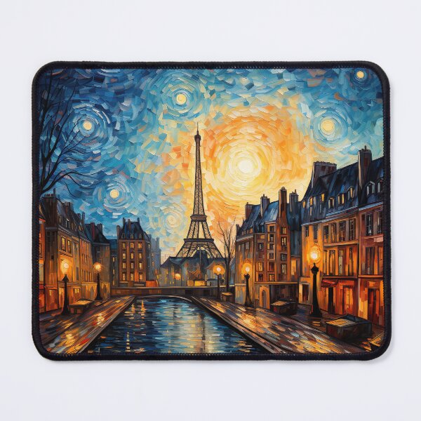 Item preview, Eternal Paris: A Captivating Painting of the Eiffel Tower designed and sold by Neuronexia.