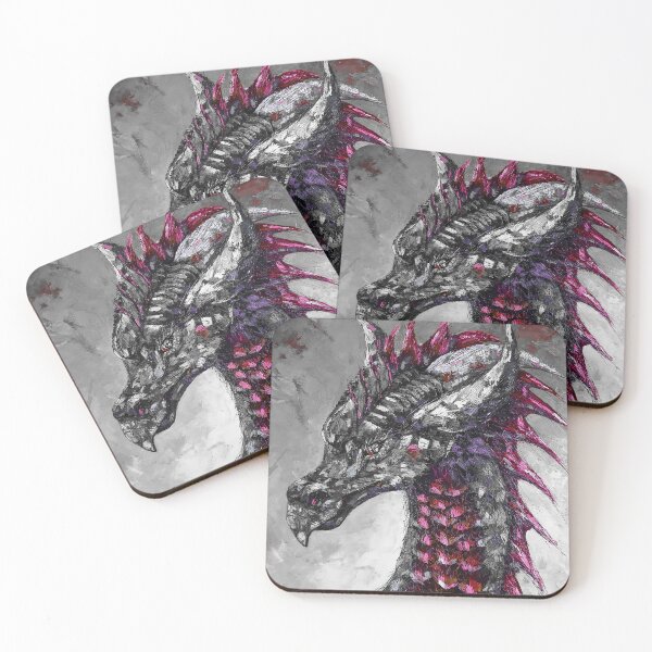 Item preview, Dragon, edited oil painting by Marina Daniluka  designed and sold by MariDaniArt.