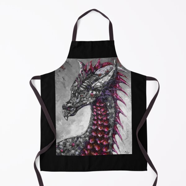 Item preview, Dragon, edited oil painting by Marina Daniluka designed and sold by MariDaniArt.