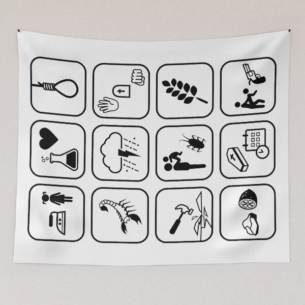 Item preview, guess what (black) designed and sold by Cornelia Ott.
