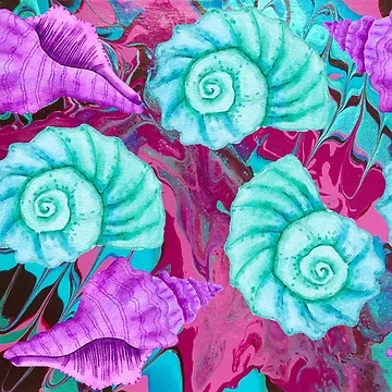 Artwork thumbnail, Shells Pattern by OCNau