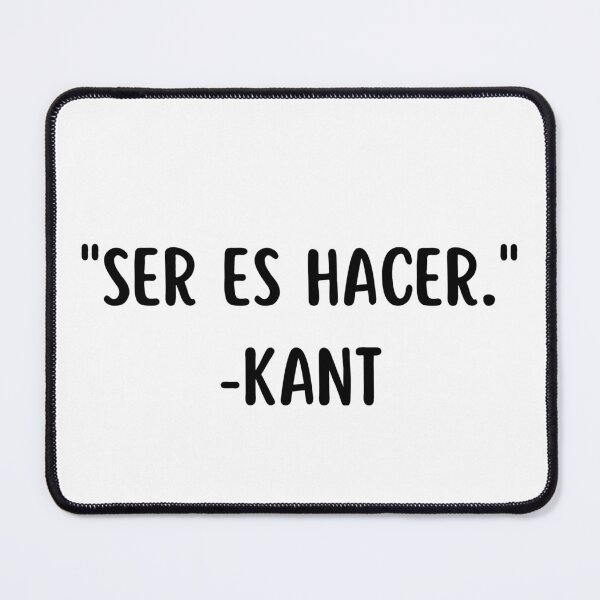 Item preview, Action as essence: a quote from Kant designed and sold by CachoGlorious.