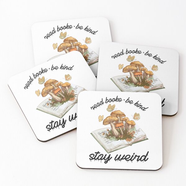 Item preview, Read Books Be Kind Stay Weird designed and sold by ArtofAddison.