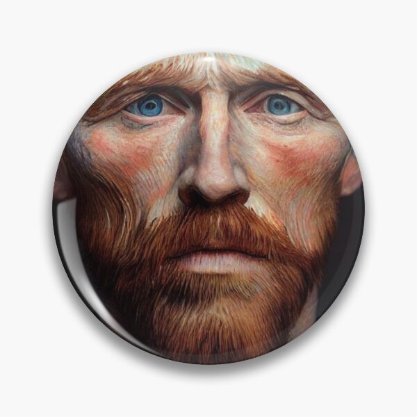 Item preview, Vincent van Gogh brother AI processing image art designed and sold by alex sinno.