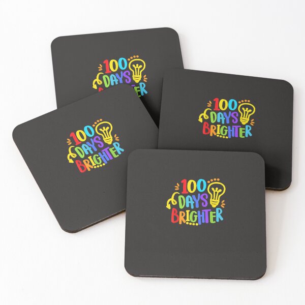 Item preview, Happy 100Th Day Of School 100 Days Brighter Girls Teacher  designed and sold by KATIELONGa.