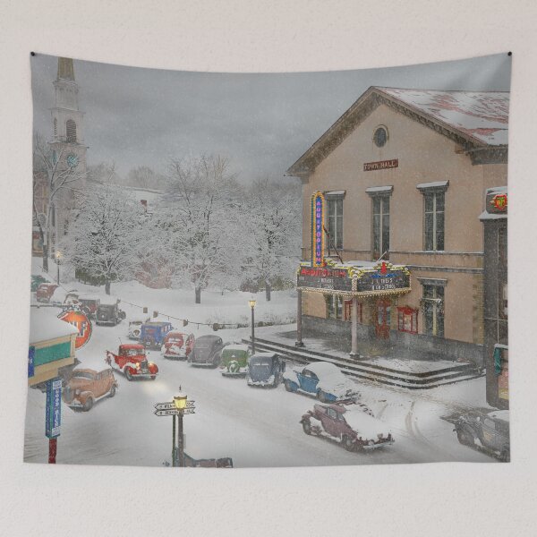 Item preview, City - Brattleboro, VT - Brattleboro Blizzard 1940 designed and sold by Mike Savad Photography.