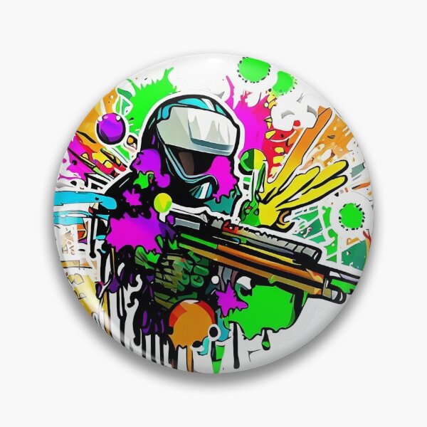 Item preview, Colorfull Paintball design designed and sold by Art-of-Reda.