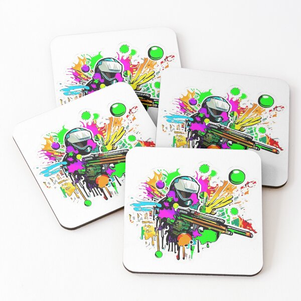 Item preview, Colorfull Paintball design designed and sold by Art-of-Reda.