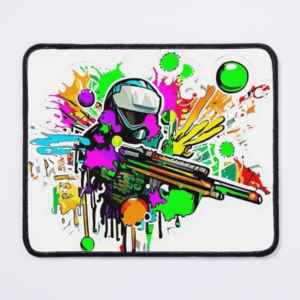 Item preview, Colorfull Paintball design designed and sold by Art-of-Reda.