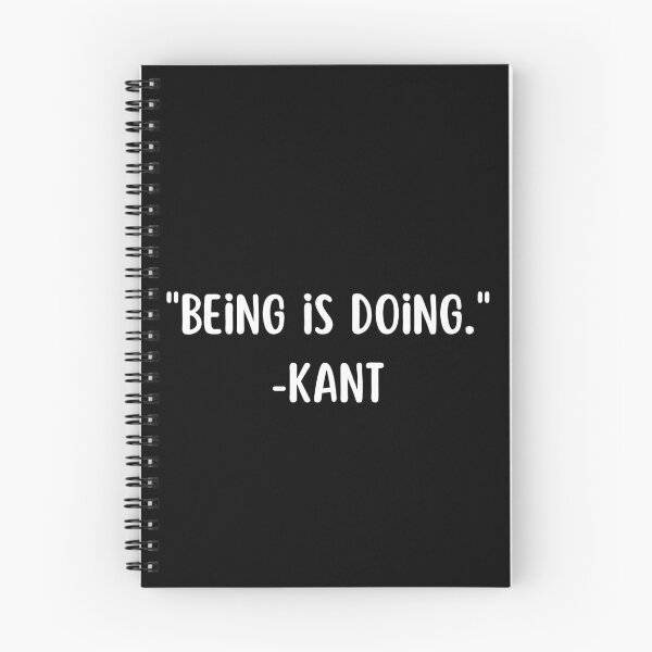 Item preview, Action as essence: a quote from Kant designed and sold by CachoGlorious.