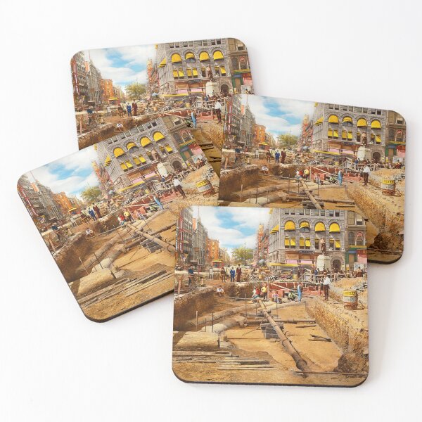Item preview, City - New York, NY -  Broadway cable railroad 1891 designed and sold by Mike Savad Photography.