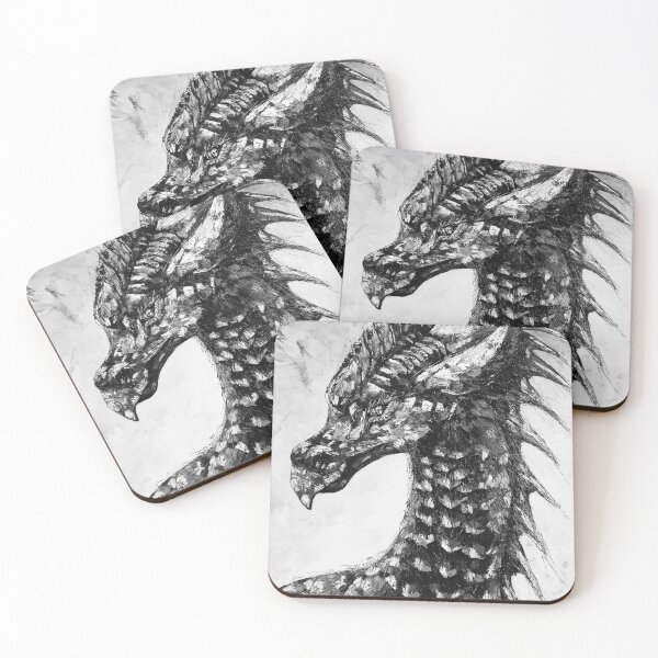 Item preview, Black Dragon, edited oil painting by Marina Daniluka  designed and sold by MariDaniArt.