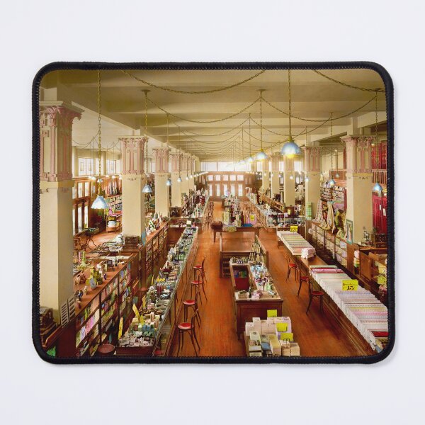 Item preview, Department Store - Haberdashery Department 1912 designed and sold by Mike Savad Photography.
