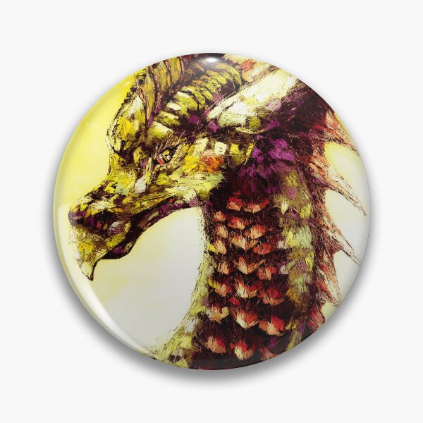 Item preview, Yellow Dragon, edited oil painting by Marina Daniluka  designed and sold by MariDaniArt.