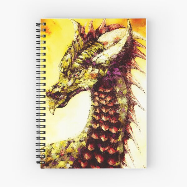 Item preview, Yellow Dragon, edited oil painting by Marina Daniluka  designed and sold by MariDaniArt.