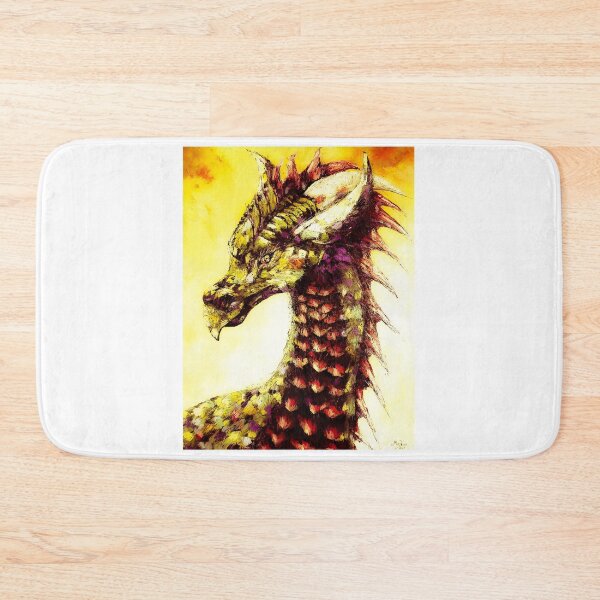 Item preview, Yellow Dragon, edited oil painting by Marina Daniluka  designed and sold by MariDaniArt.
