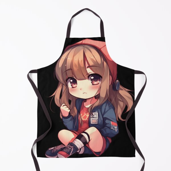 Aperçu de l'œuvre FILLE CHIBI ADORABLE ET MIGNON créée et vendue par Chatna-Chibi.
