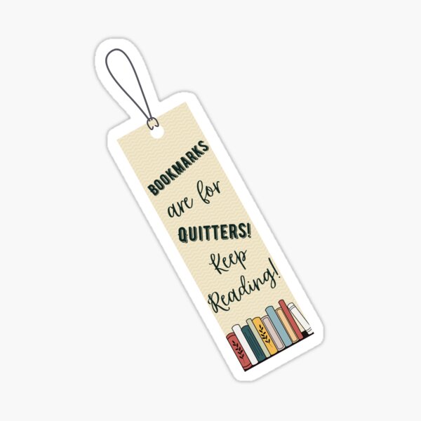 Item preview, Bookmark Sticker designed and sold by Carolineg97.