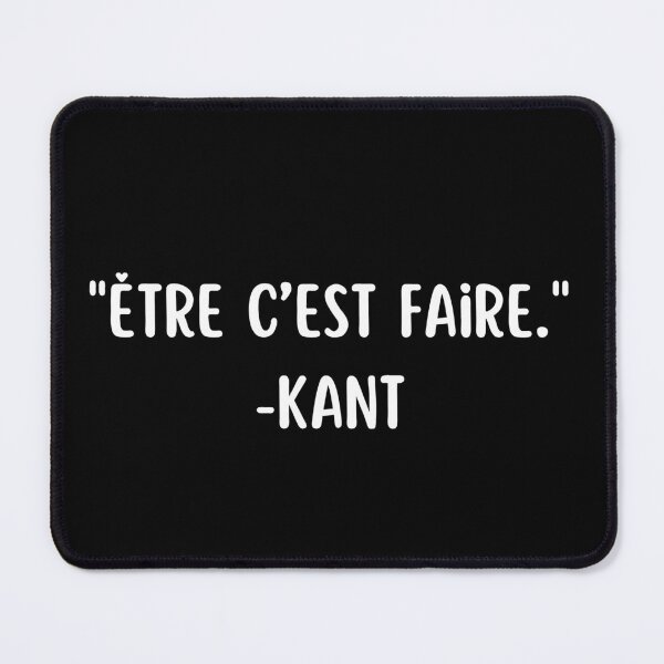 Item preview, Action as essence: a quote from Kant designed and sold by CachoGlorious.
