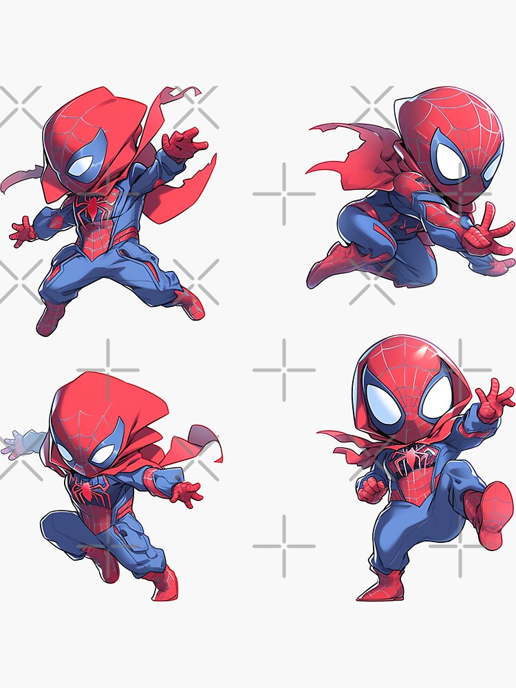 Pack Spiderverse Peter Ohara But in the Other Verse Sticker for Sale by  uvartistico