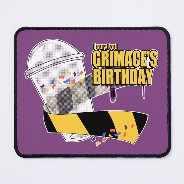Item preview, I Survived Grimace's Birthday designed and sold by Dellidandy.