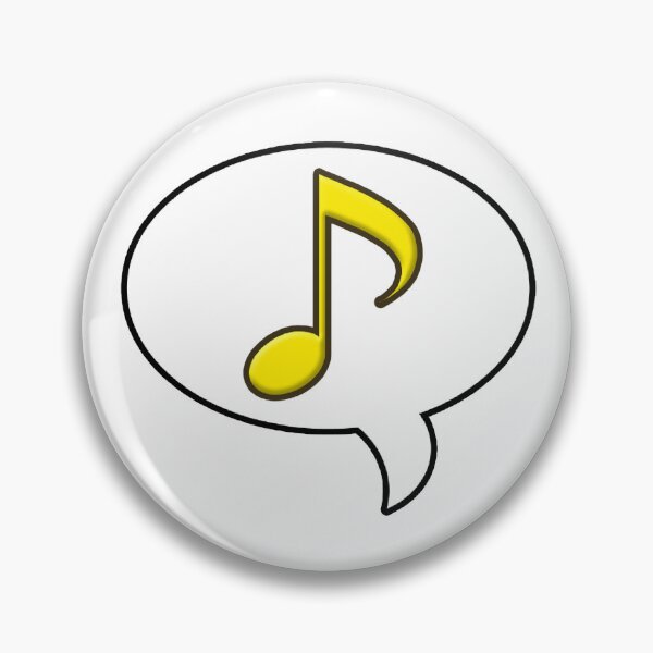 Item preview, Emojis & Speech Bubble - Singing / Music Note designed and sold by javazone.