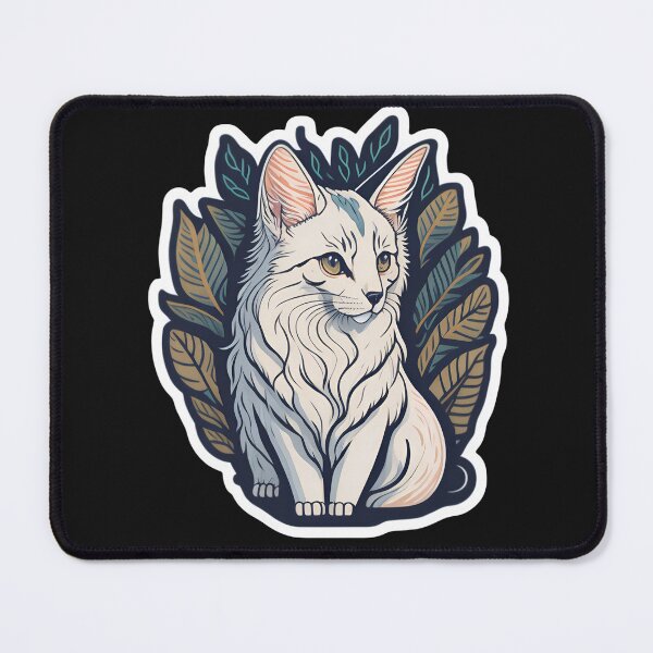 Item preview, Turkish Angora (Sticker and Print Out) designed and sold by Sir Elgin Ortiz.