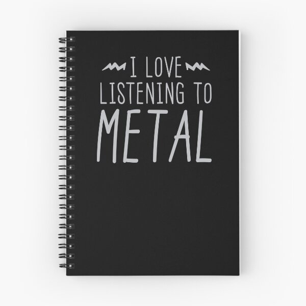 Item preview, I love listening to METAL designed and sold by jazzydevil.