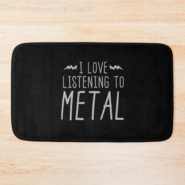 Item preview, I love listening to METAL designed and sold by jazzydevil.
