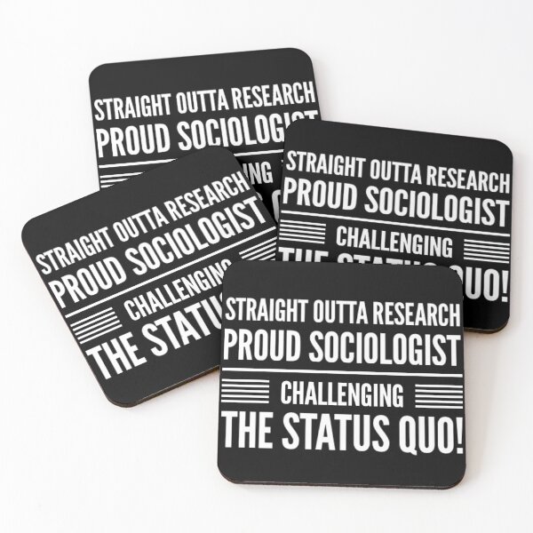Item preview, Straight Outta Research: Proud Sociologist, Challenging the Status Quo! designed and sold by JOY STORE 45.