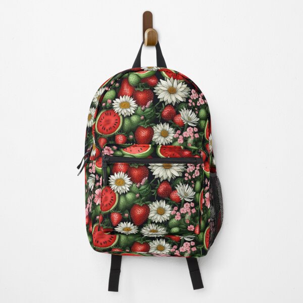 Item preview, Daisies, Watermelons and Strawberries pattern designed and sold by KERaney.
