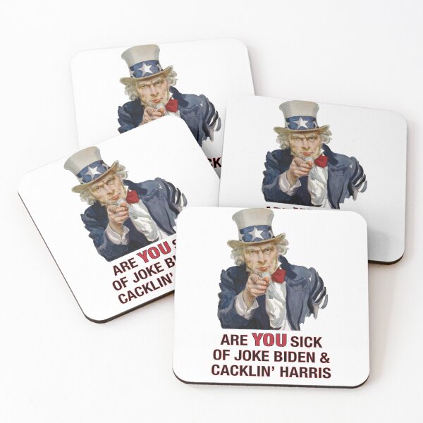Item preview, Uncle Sam: Joke Biden & Cacklin Harris designed and sold by redbruhl.