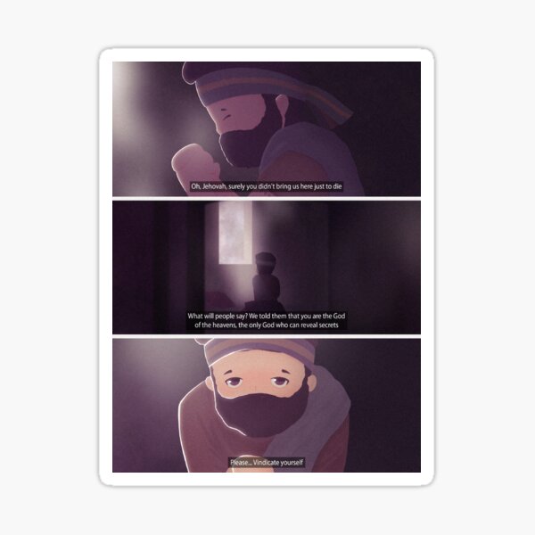 Daniel: A Lifetime of Faith Sticker