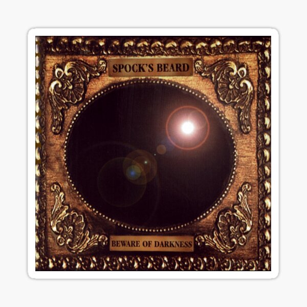 Vista previa del artículo con la obra «Portada del disco "Cuidado con la oscuridad" de Spock's Beard», diseñado y vendido por RealNealMorse.