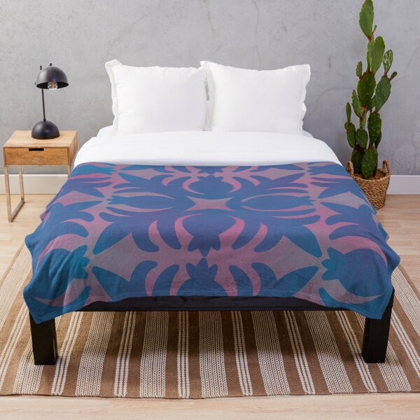 Item preview, Tifaifai Pineapple - Blue pink designed and sold by oravaart.