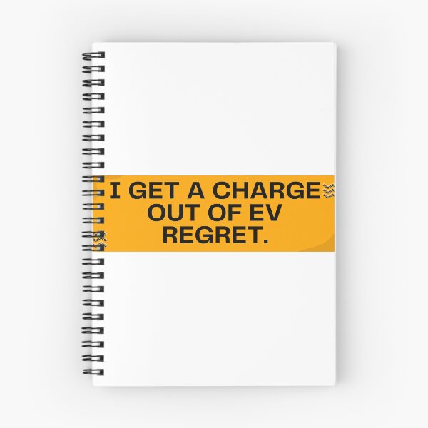 Item preview, Get a Charge Out of EV Regret - Funny Political Bumper Stickers designed and sold by SavvySeller.