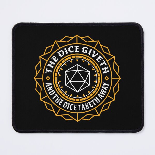 Item preview, The Dice Giveth And The Dice Taketh Away RPG Player designed and sold by jmbeezee.