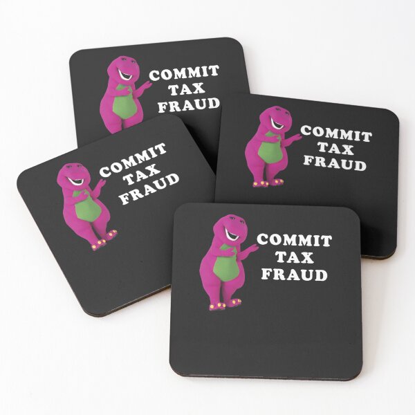 Item preview, B A R N E Y Commit Tax Fraud Customize designed and sold by NicoleSiah.