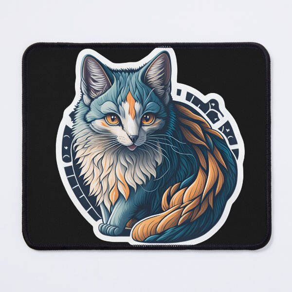 Item preview, Turkish Angora (Sticker and Print Out) designed and sold by Sir Elgin Ortiz.