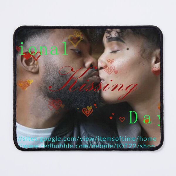 Item preview, National Kissing Day : Black love. designed and sold by IOT22.